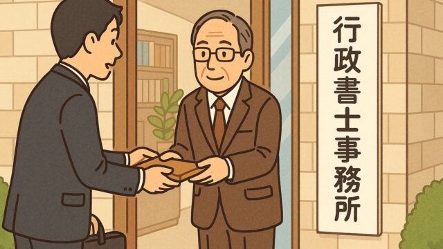 熊本で建設業許可を代行する行政書士の説明